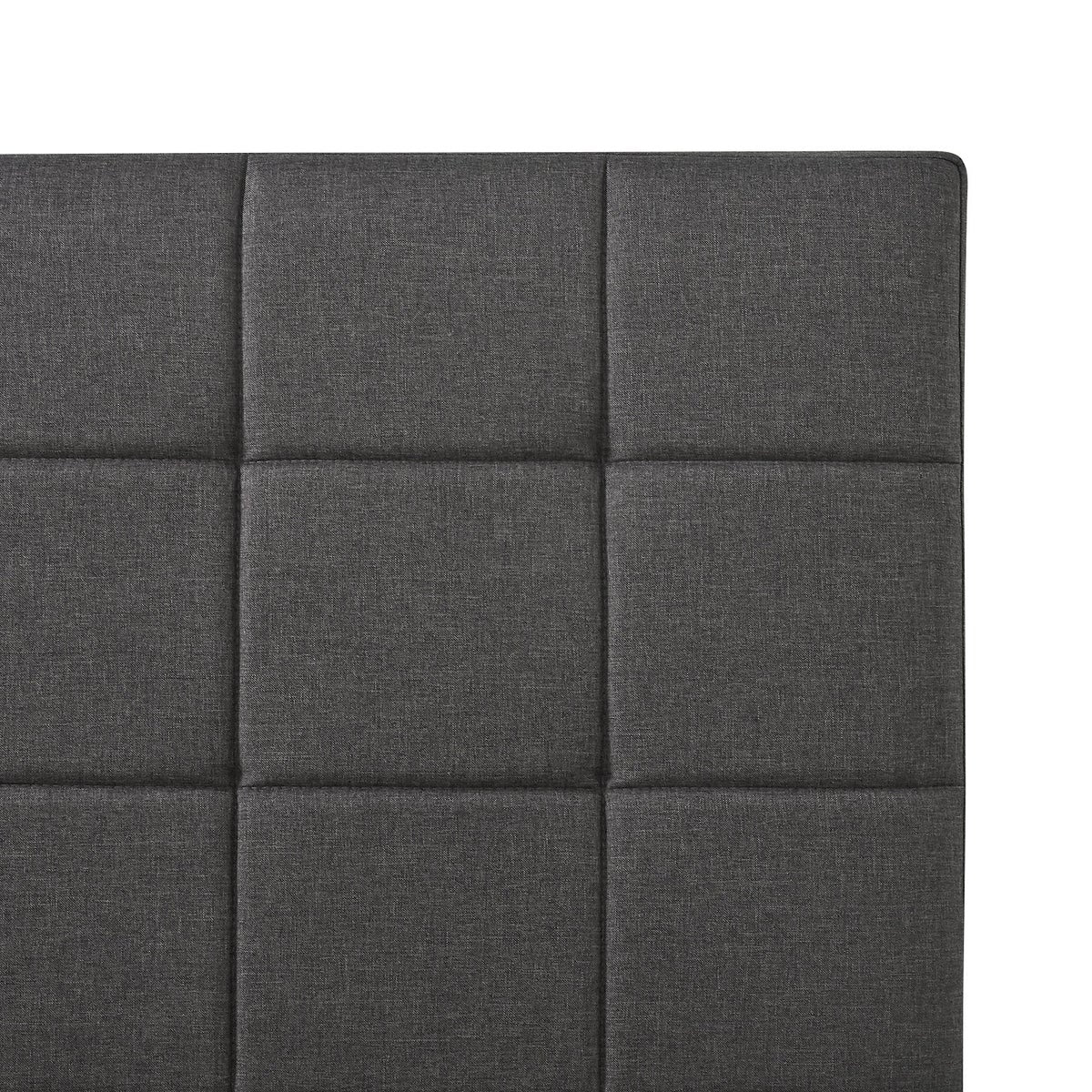 FULL - Blackstone by Zinus Upholstered Square Stitched Full Size Platform Bed