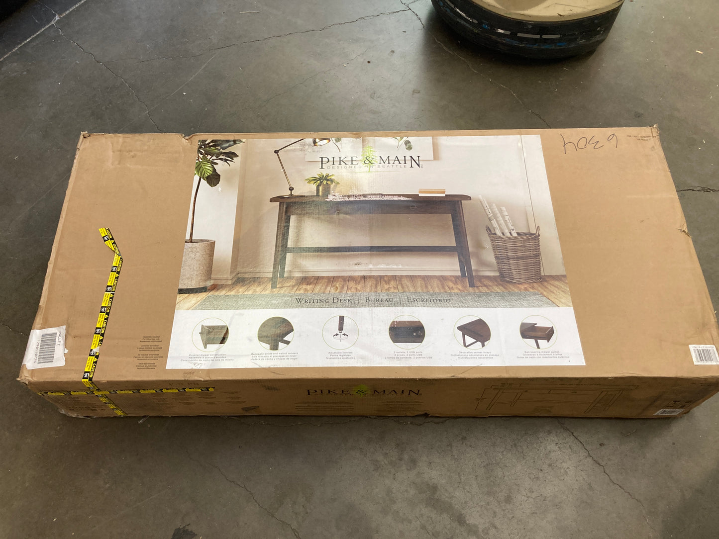 Costco - Isabel 62” Writing Desk - Retail $599 Default Title