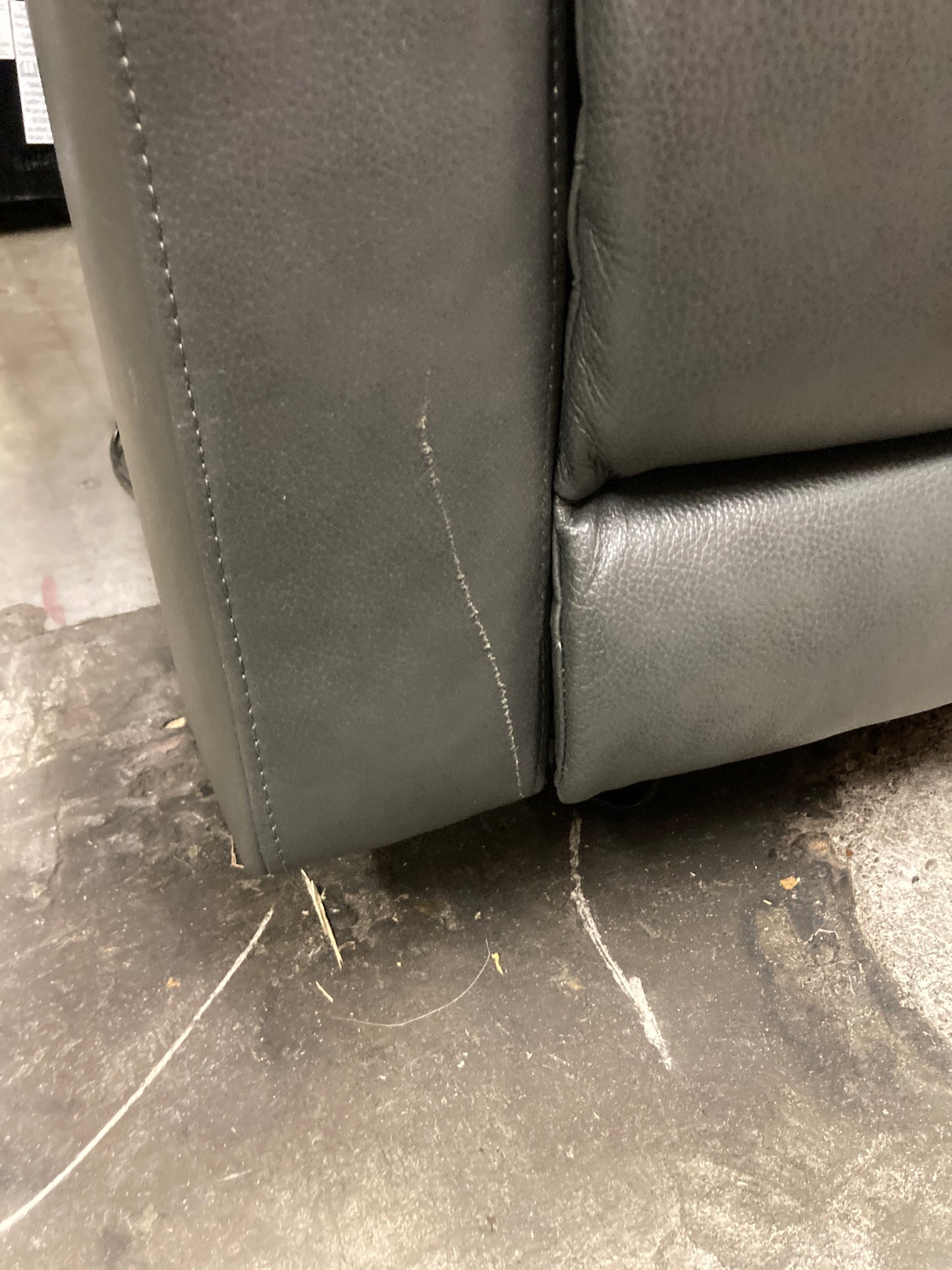 Costco - Arnie Leather Power Glider Recliner - retail $799 Default Title