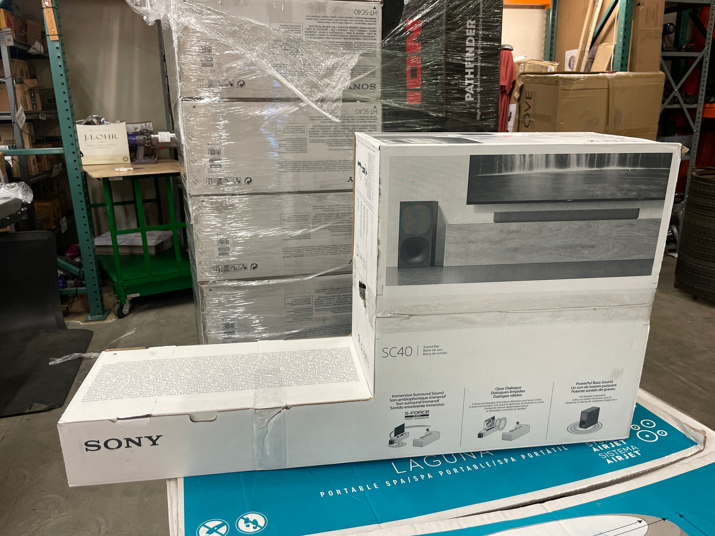 Sony HT-SC40 2.1ch Soundbar with Wireless Subwoofer - Retail $199 Default Title