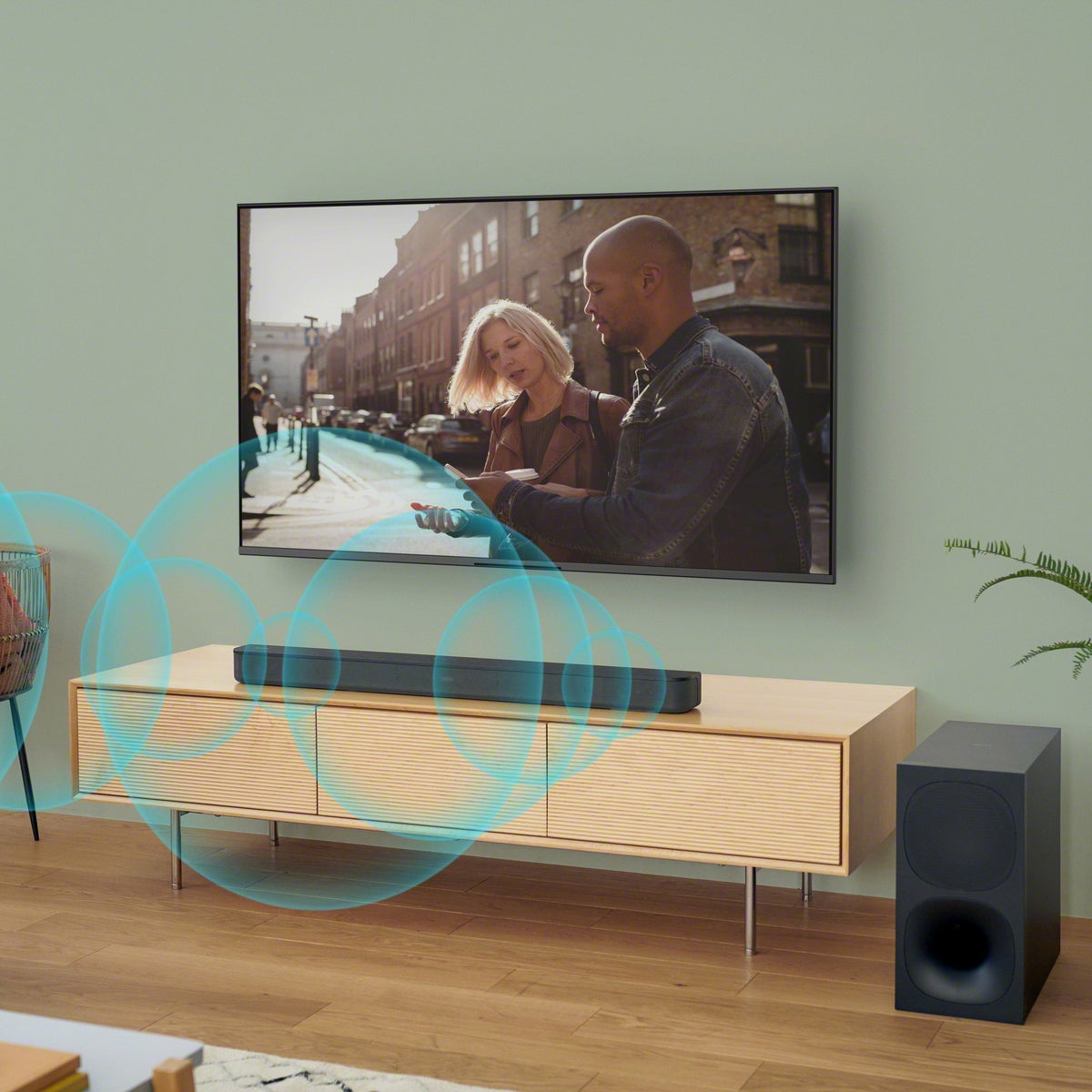 Sony HT-SC40 2.1ch Soundbar with Wireless Subwoofer - Retail $190