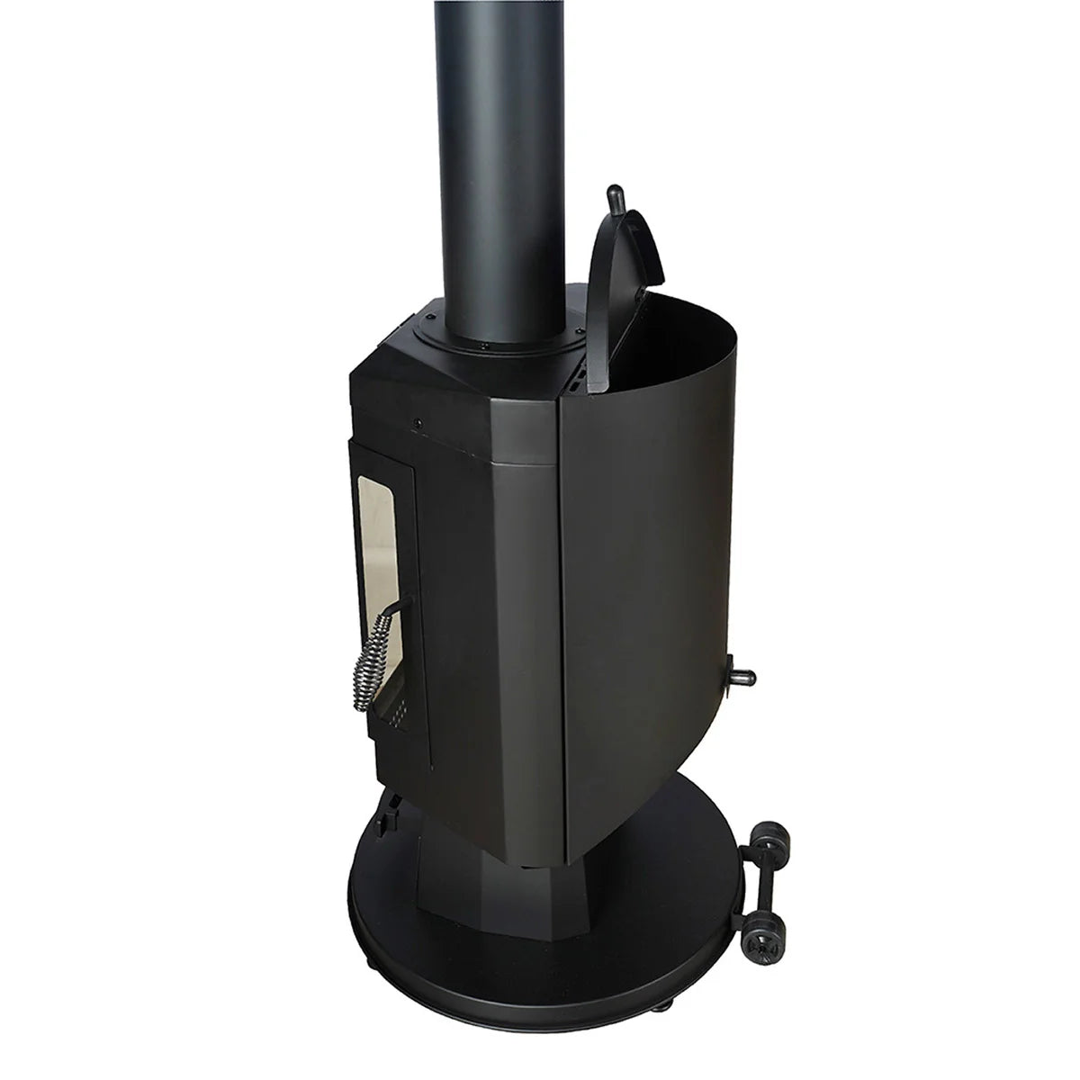 NEW - FlamePro 81in H Steel Patio Pellet Heater - Retail $279