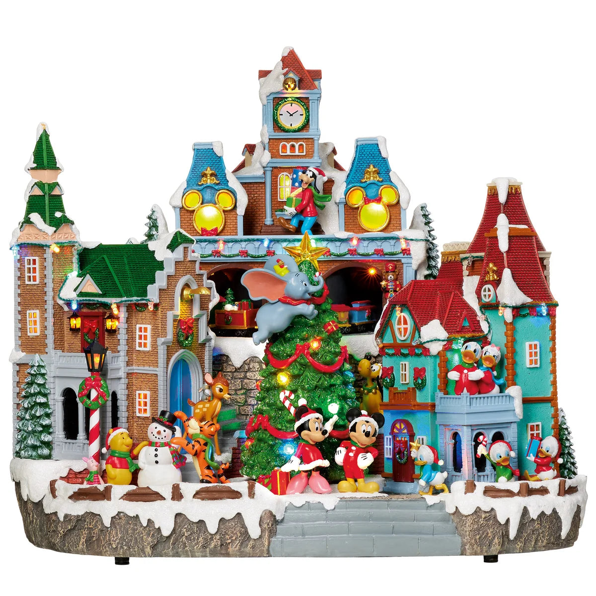 Disney Animated Holiday Village with lights and music