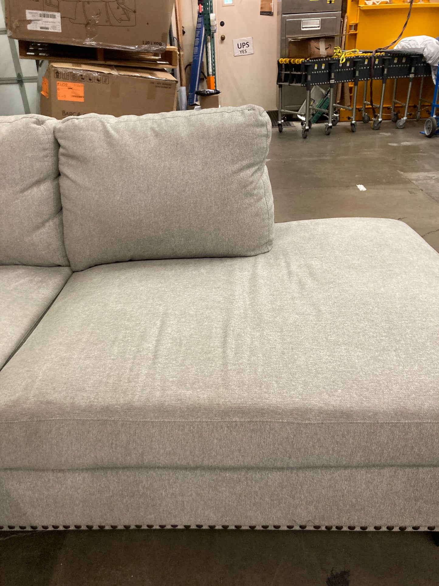 Costco - Thomasville Artesia Fabric Sectional with Ottoman - Retail $999 Default Title