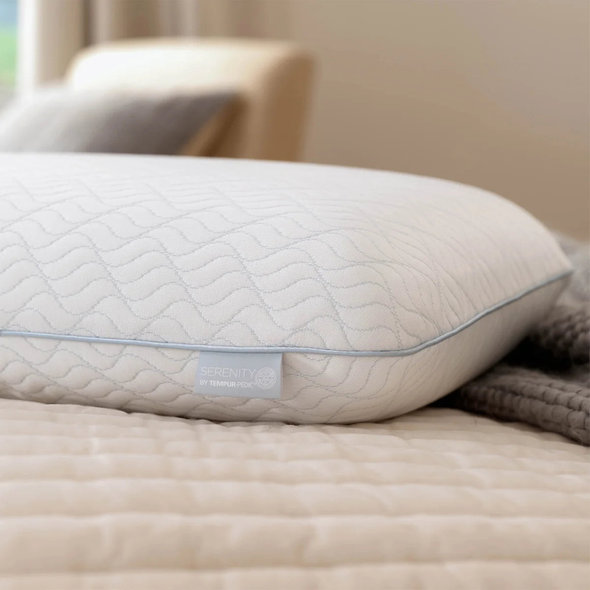 Serenity by Tempur-Pedic Cooling Memory Foam Pillow - Retail $35
