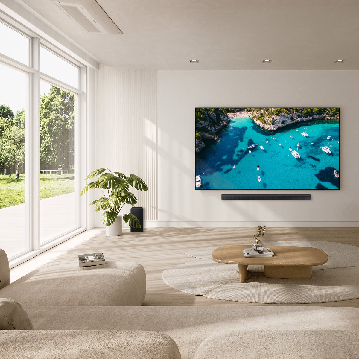 Samsung HW-B73CD/ZA 5.1 Channel Soundbar with DTS Virtual:X and Wireless Subwoofer - Retail $300