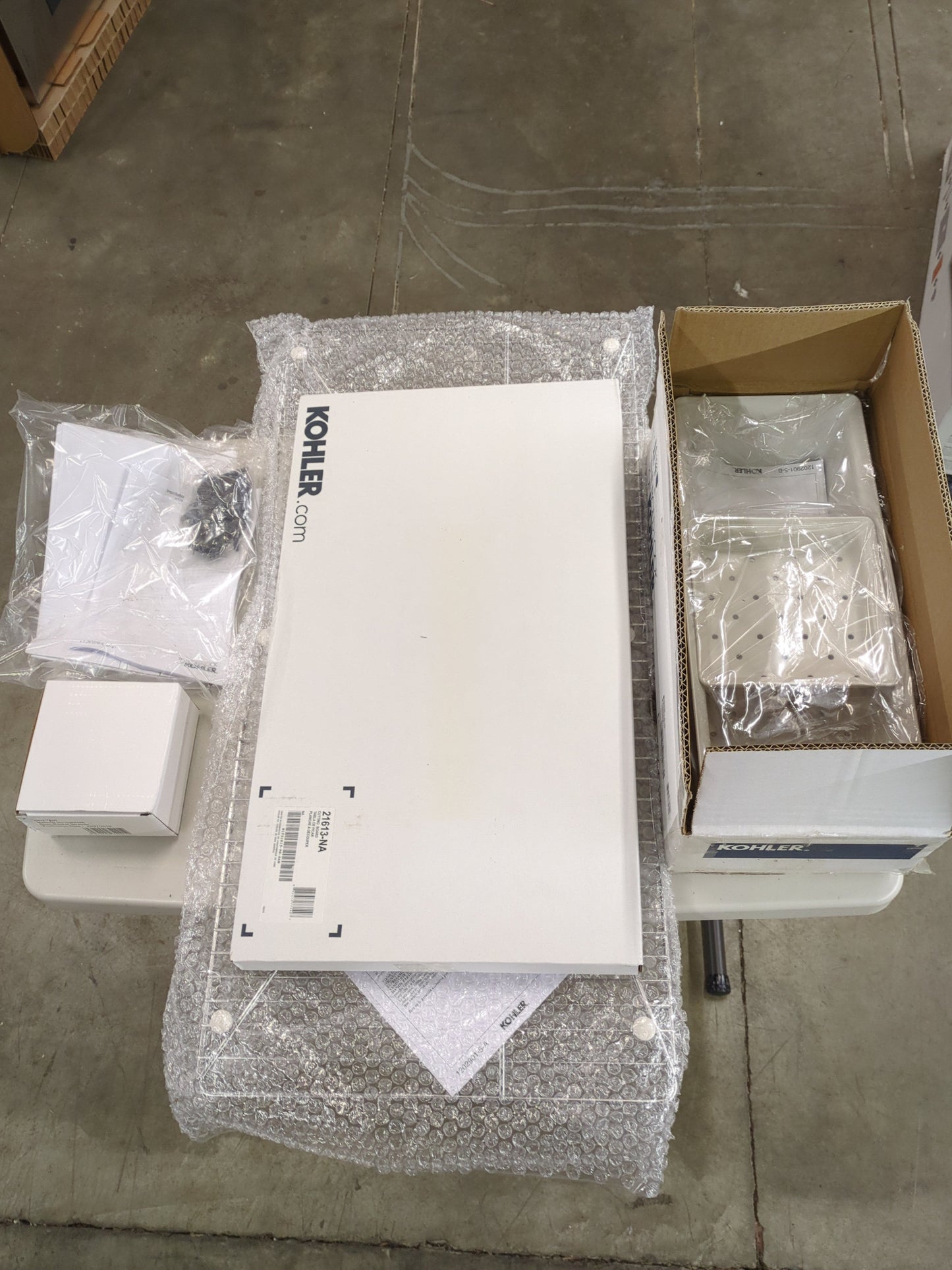 NEW - Costco - Kohler Cater Accessorized Kitchen Sink - Retail $339