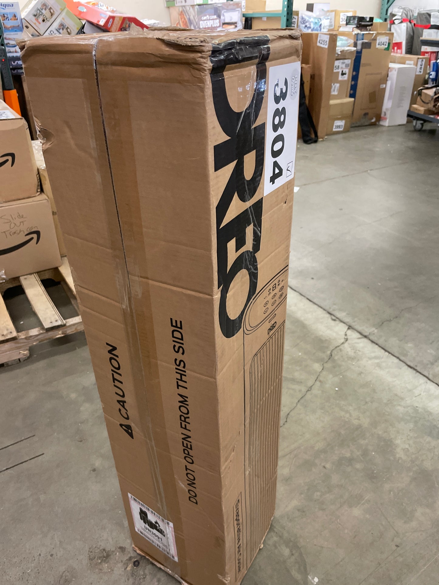 Dreo Cooling Fans That Blow Cold Air, 40" Evaporative Air Cooler, 2023 Upgrade Tower Fan for Bedroom with 80° Oscillating, Ice Packs, Remote Control, 3 Modes 4-Speed Quiet Floor Fan Home/Office - Retail $143