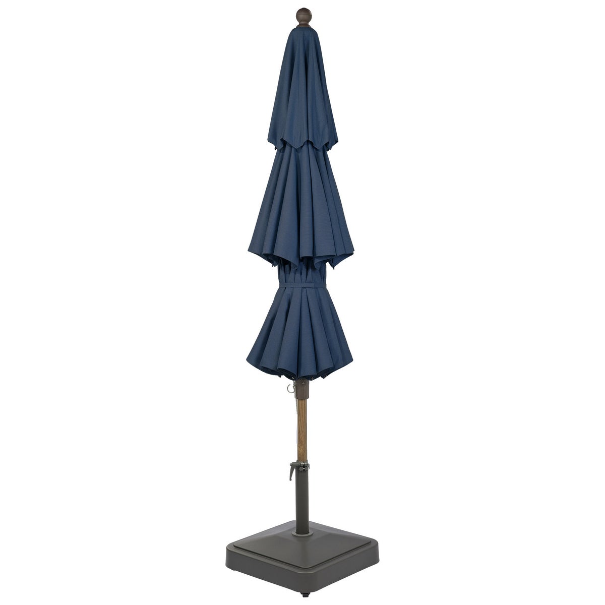 NEW - Proshade 11ft Wood-Look Collar Tilt Aluminum Umbrella - Retail $220