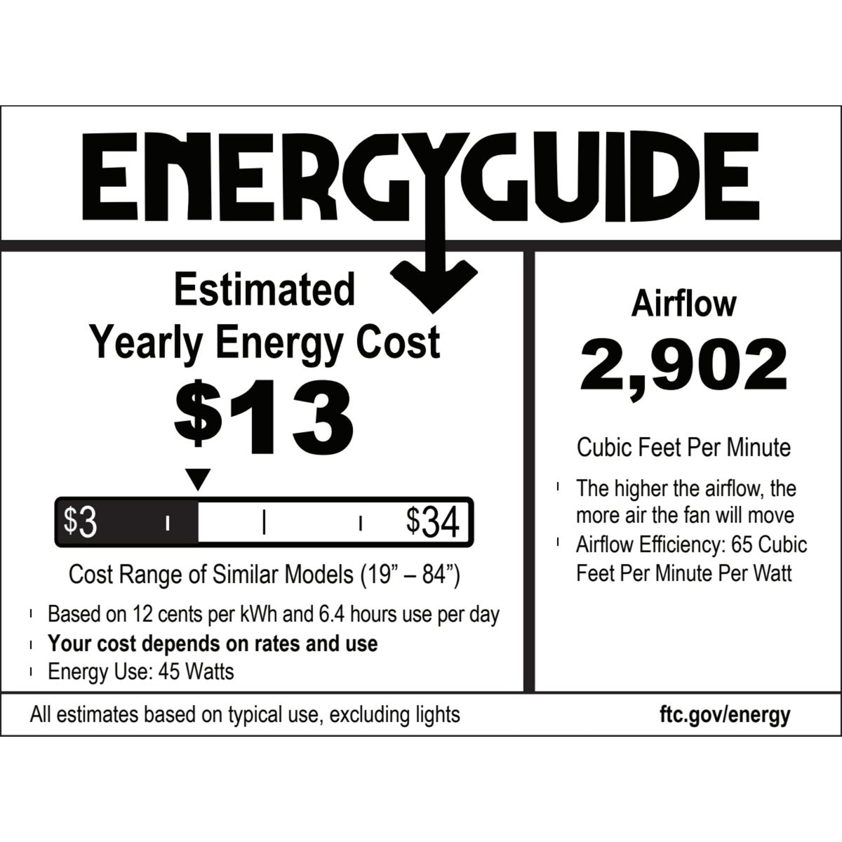 Hunter Asheville 52” Indoor/Outdoor Ceiling Fan