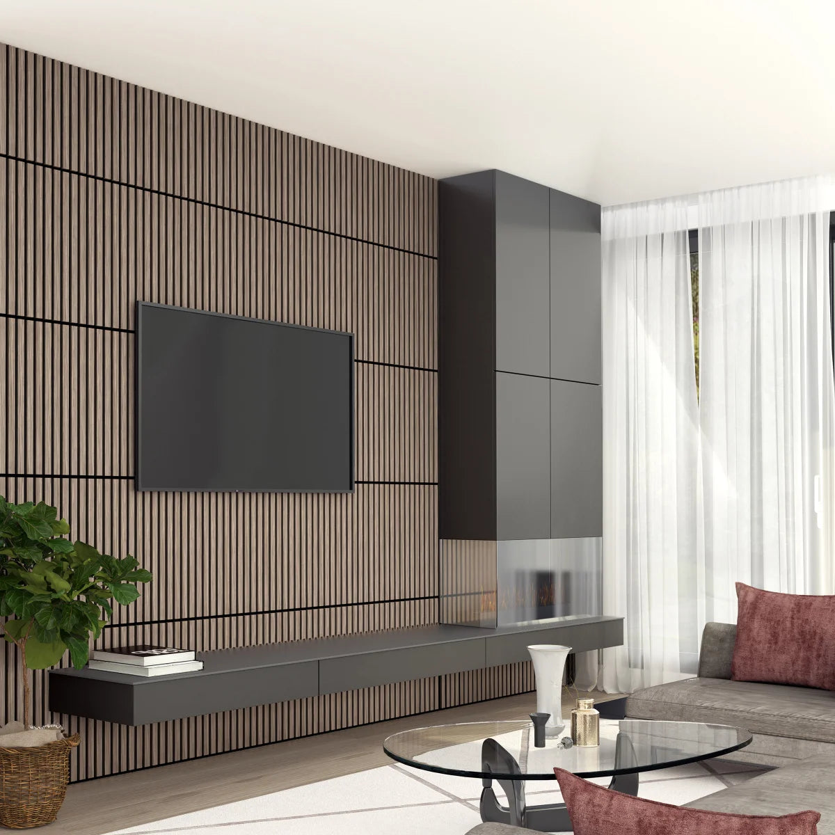 Artika Sonolok Acoustic Slat Panel Set - Retail $69