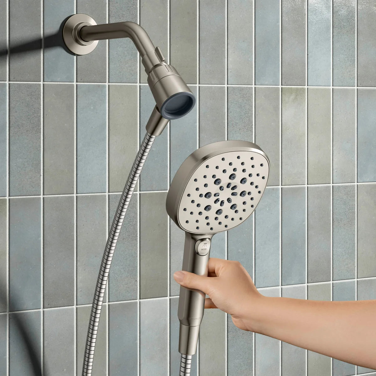 Kohler Tellin - Brushed Nickel - Multifunction 1.75GPM Handshower - Retail $59