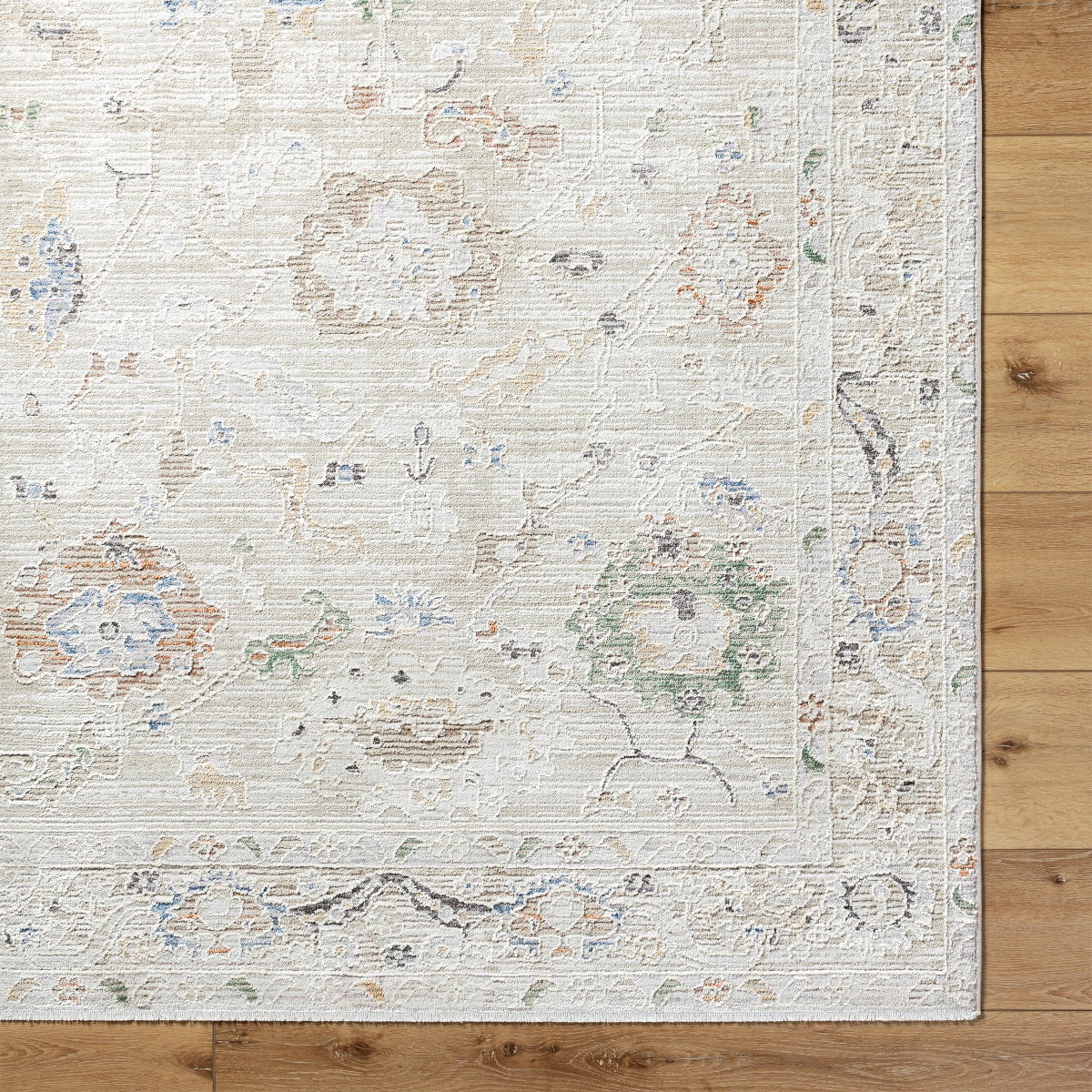 Peighton Area Rug Collection, Cream, Rug Size: 5 ft. x 7 ft. 9in.