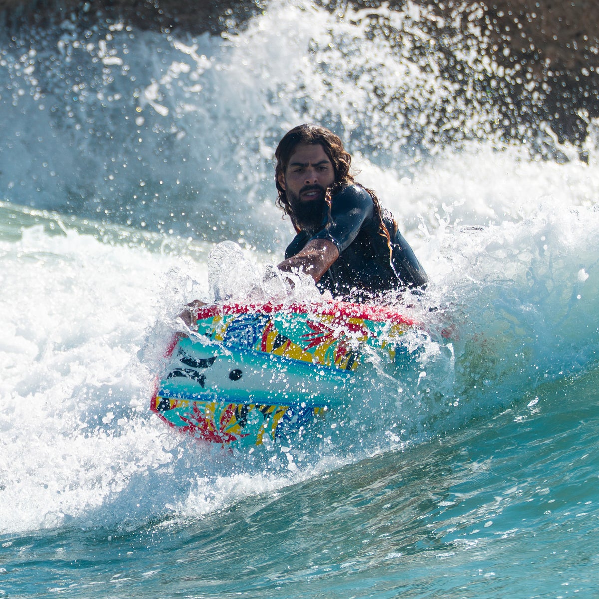 Hurley Phantom Red Bodyboard, 42.5”