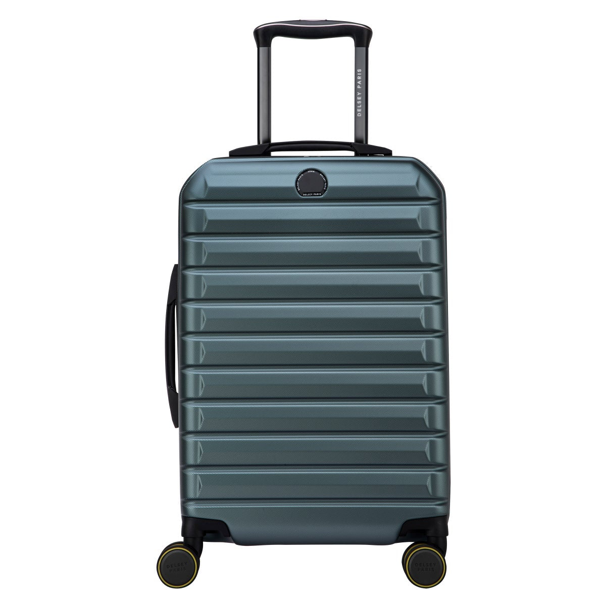 NEW - Delsey Paris Helium Edge Green 2-piece Hardside Luggage Set