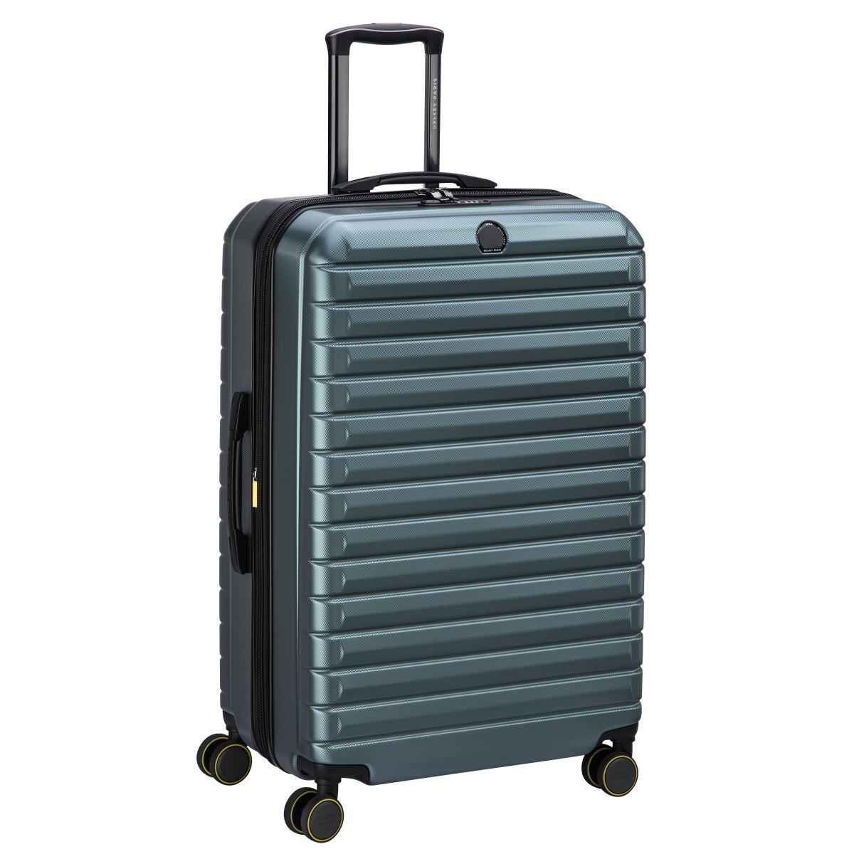 NEW - Delsey Paris Helium Edge Green 2-piece Hardside Luggage Set
