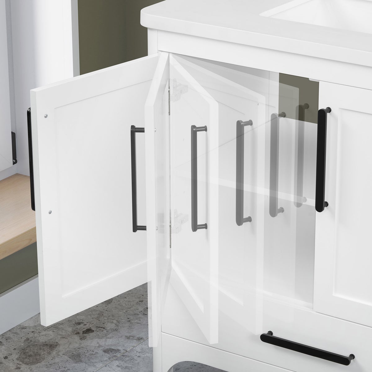 NEW - OVE Decors Adrian Bath Vanity in Pure White