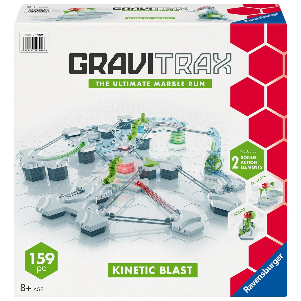 GraviTrax Kinetic Blast Marble Run Set