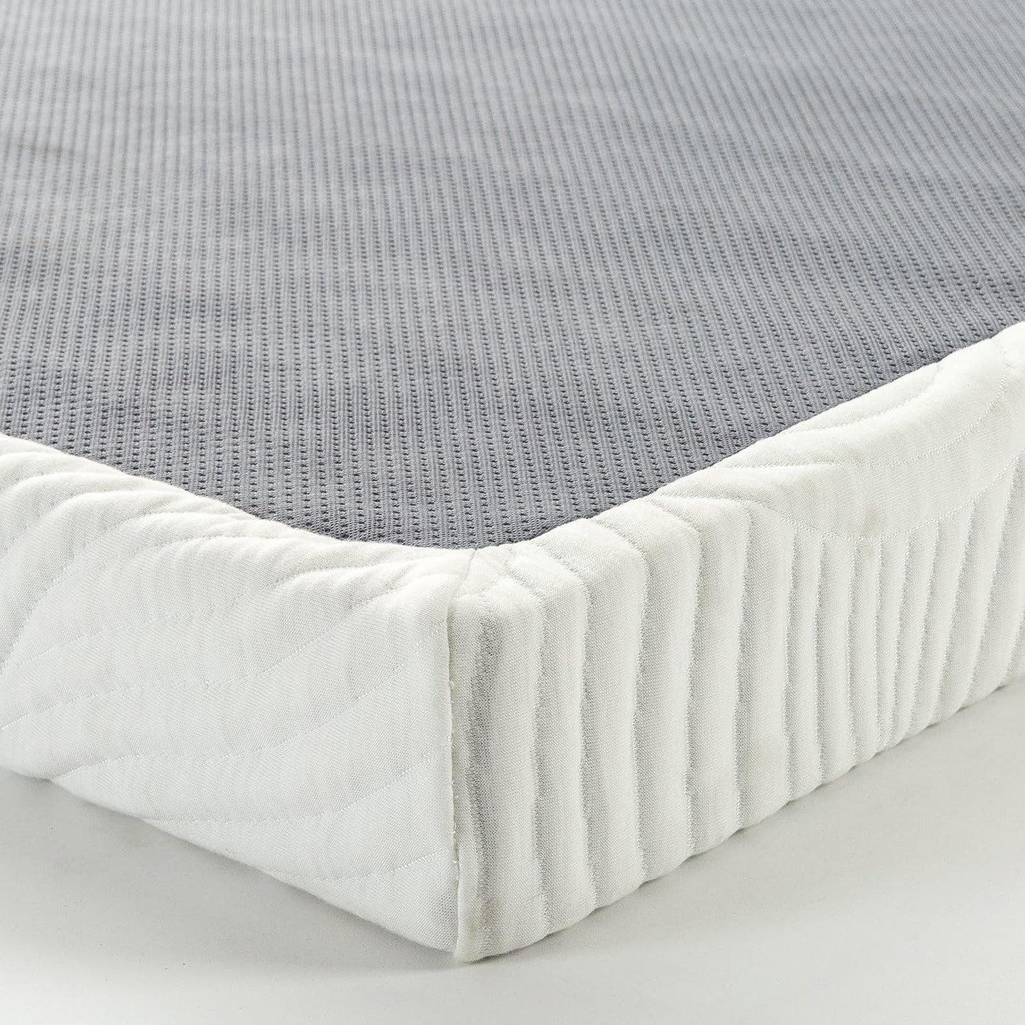 NEW - ZINUS KING Quick Lock Metal Smart Box Spring / 4 Inch Mattress Foundation / Strong Metal Structure / Easy Assembly, King,White - Retail $194