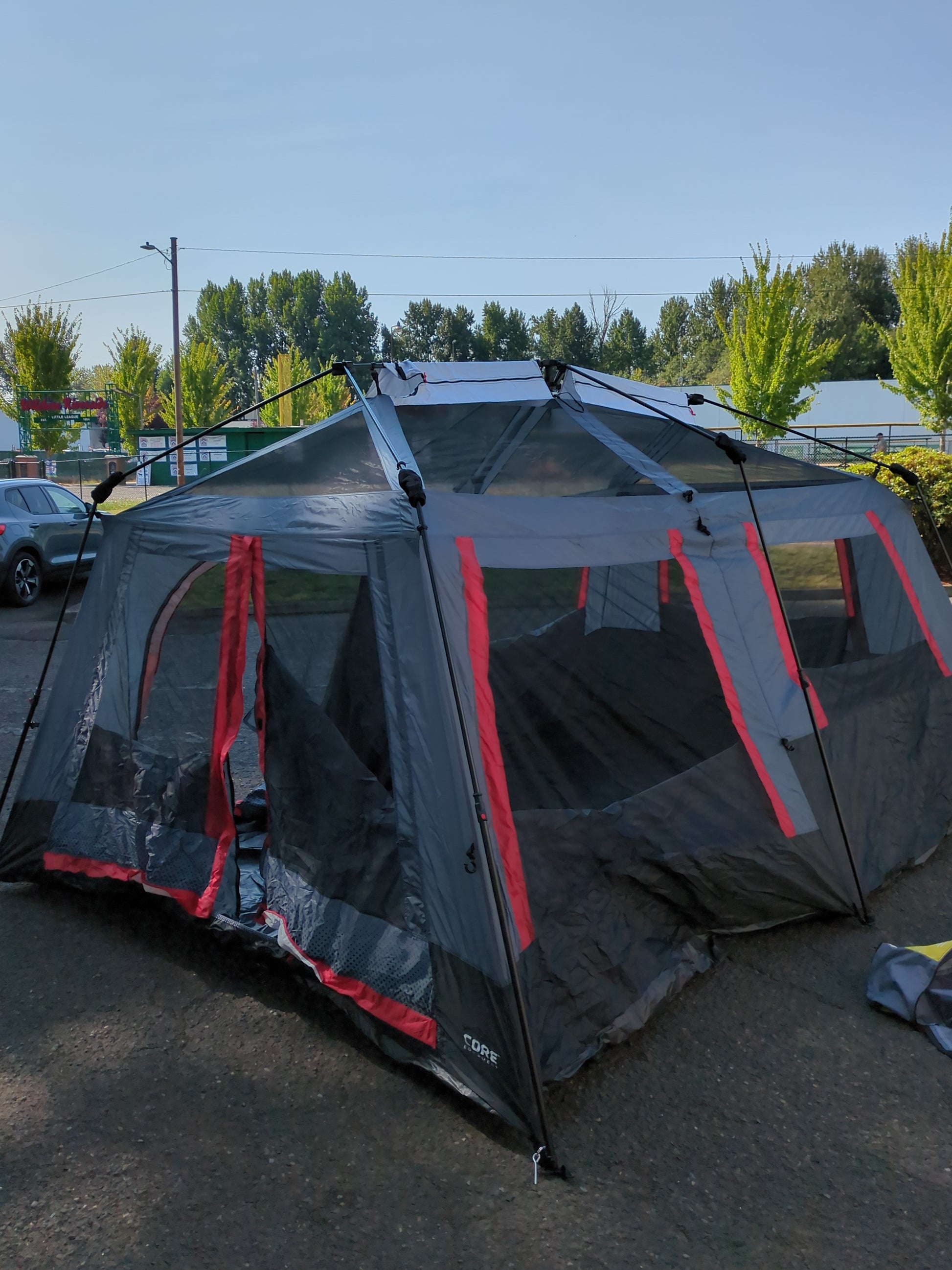 CORE Equipment 10 Person Lighted Instant Cabin Tent - Retail $269
