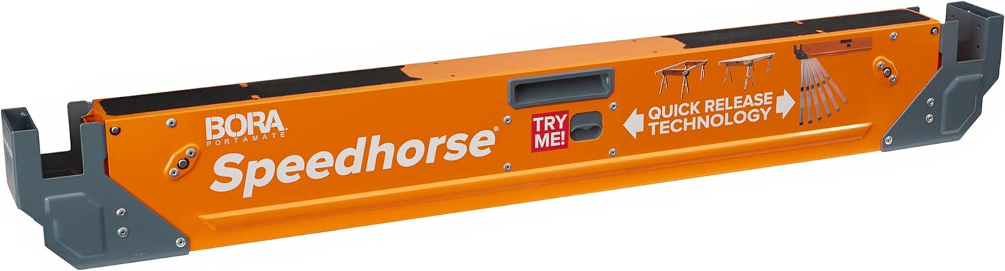 NEW - Bora 30 in. to 36 in. Steel Speed Horse XT Sawhorse (2-Pack) - Retail $199
