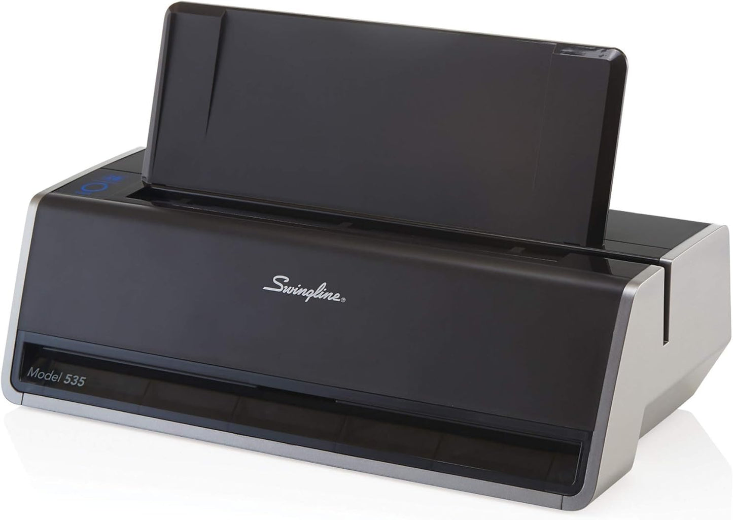 Swingline Electric Hole Puncher 3 Hole, 28 Sheet Capacity Three Hole Punch 3 Ring, Jam Resistant, Touch Screen, Platinum (74535)