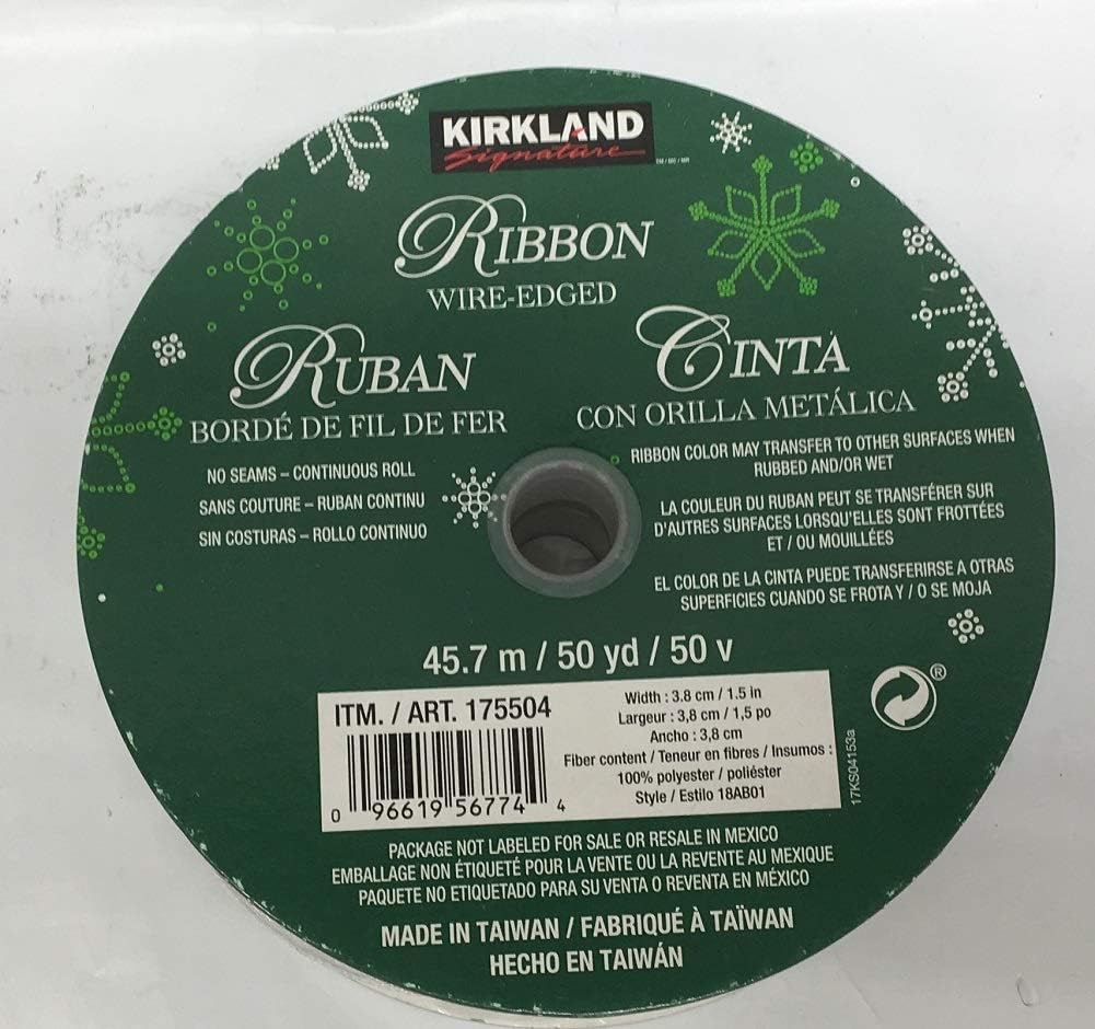 Kirkland Wire Edged Ribbon 50 yards
