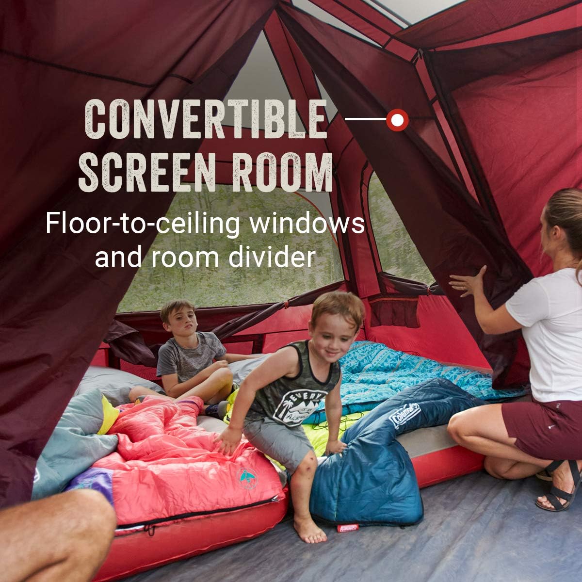 NEW - Coleman 8-Person Camping Tent | Skylodge Instant Tent - Retail $359