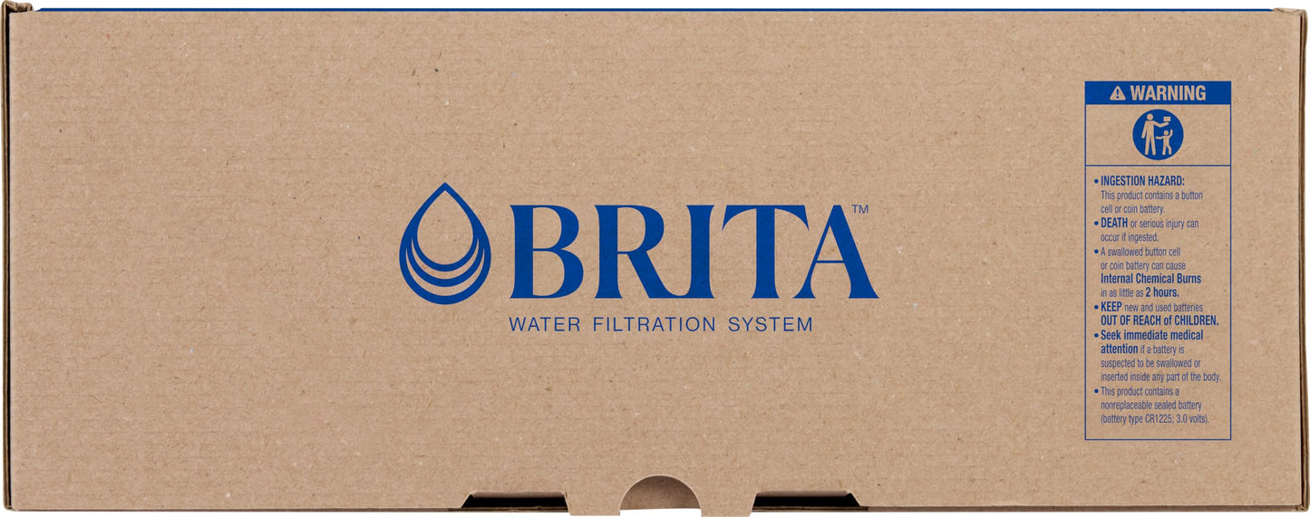 NEW - Brita UltraMax Large Water Dispenser with 1 BritaPlus Filter, 27 Cup, White