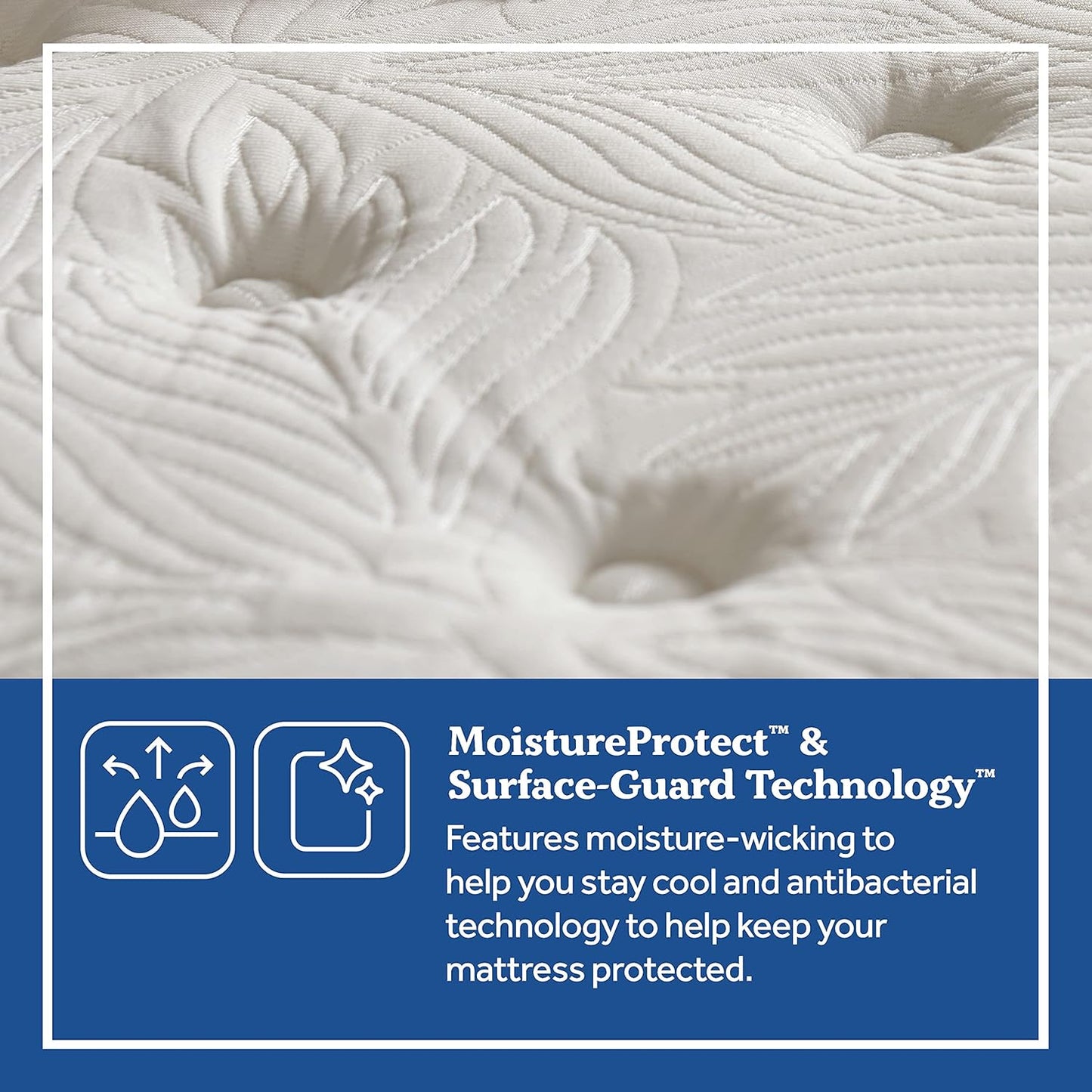 NEW - Sealy Posturepedic Spring Summer Rose Medium Feel Mattress, California King - Retail $1299