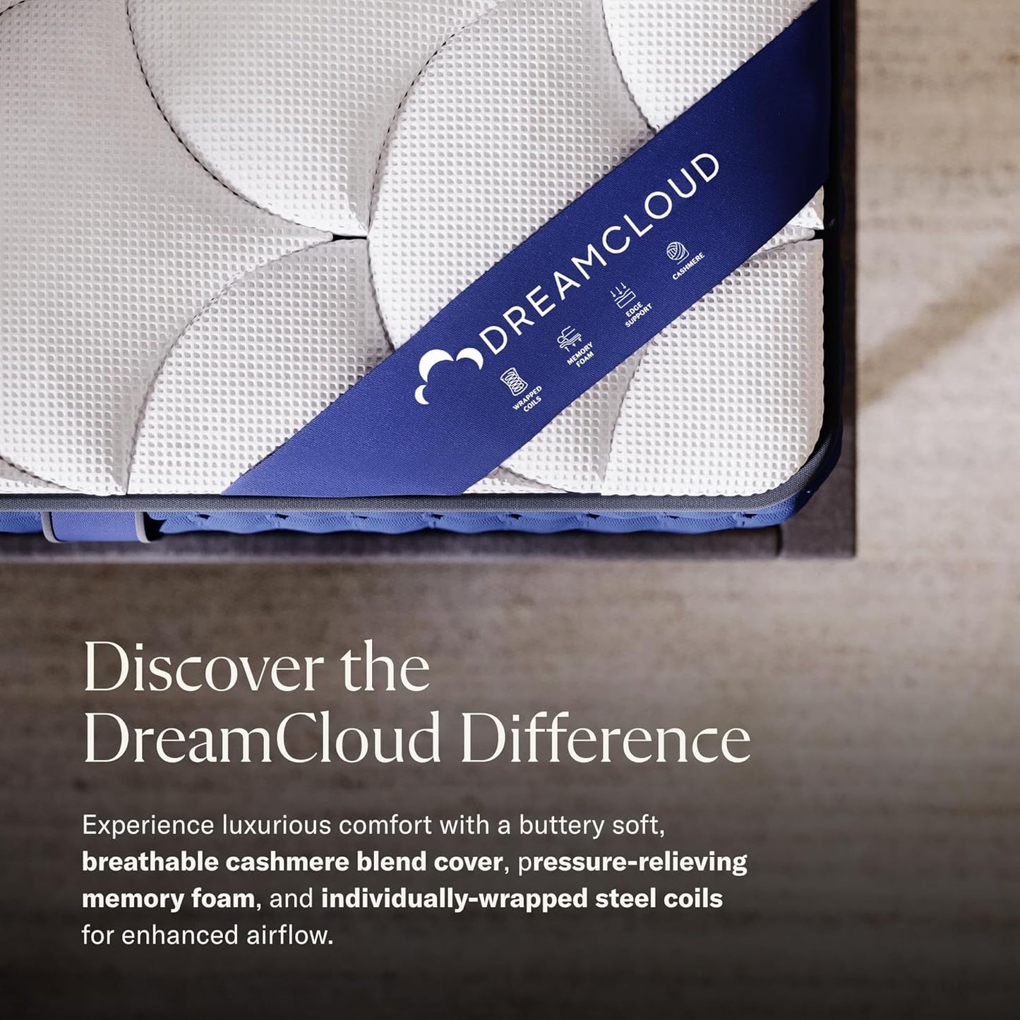 NEW - DreamCloud TWIN 14 in Twin Mattress - Luxury Hybrid Gel Memory Foam - 7 Premium Pressure-Relieving Layers - Forever Warranty - CertiPUR-US Certified - Retail $369