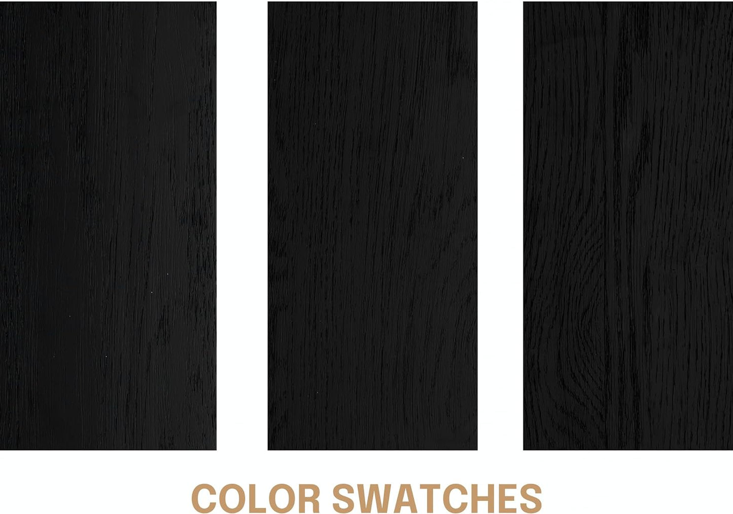 NEW - NTC QUEEN Fly Wooden Bed Frame Without Headboard, Solid Oak and Rubber Wood Foundation with Silent Slats and Wood Central Supports, 1000 Lb Capacity, Effortless Assembly, Queen - Burnt Black - Retail $200