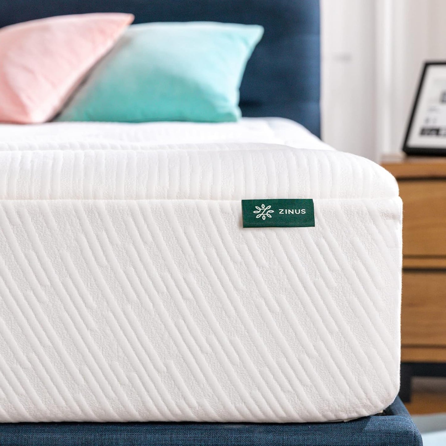 NEW - ZINUS 12 Inch FULL Cloud Memory Foam Mattress, Fiberglass Free, Pressure Relieving