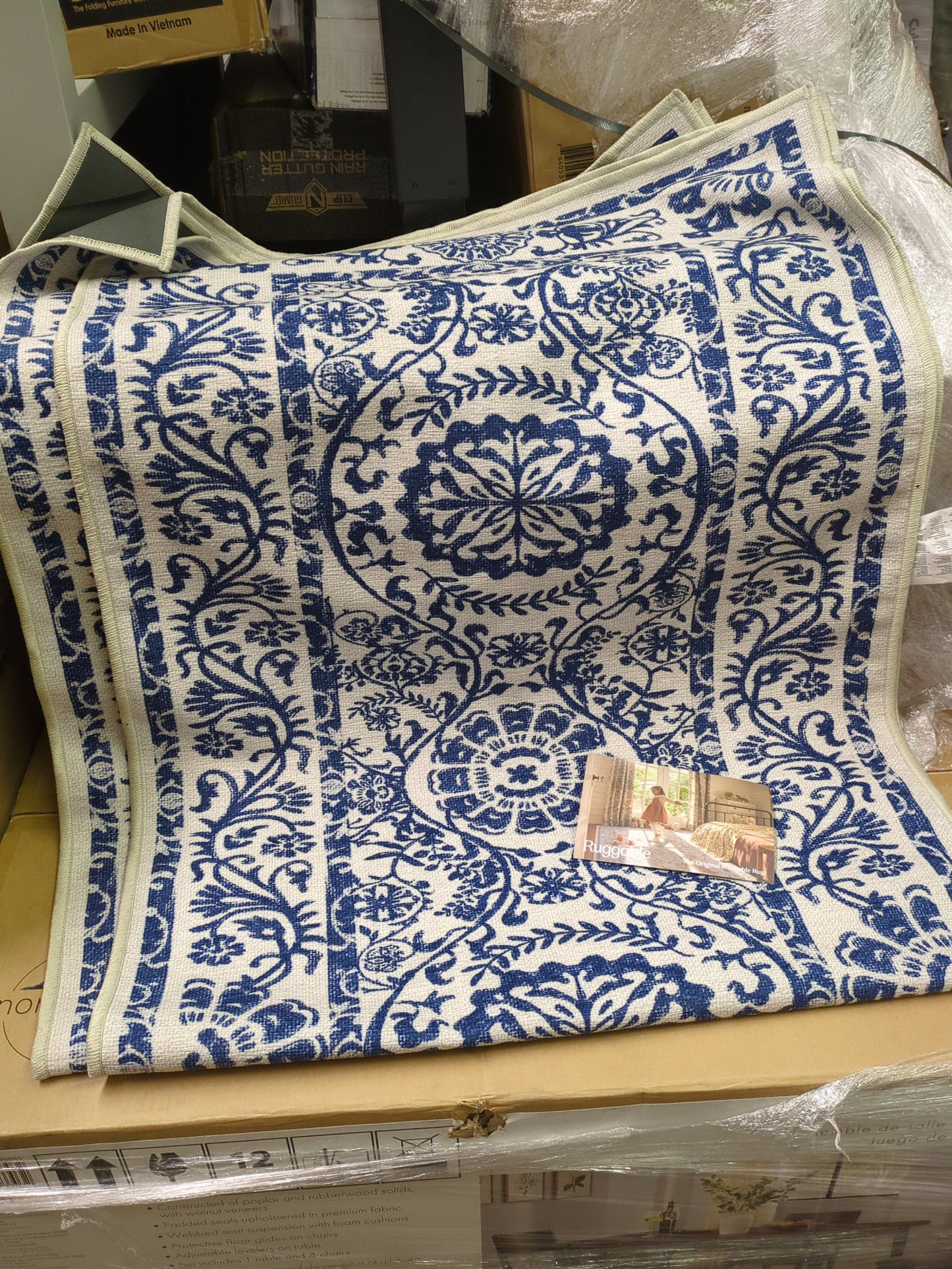 RUGGABLE 2'X7' DK BLUE - Retail $119