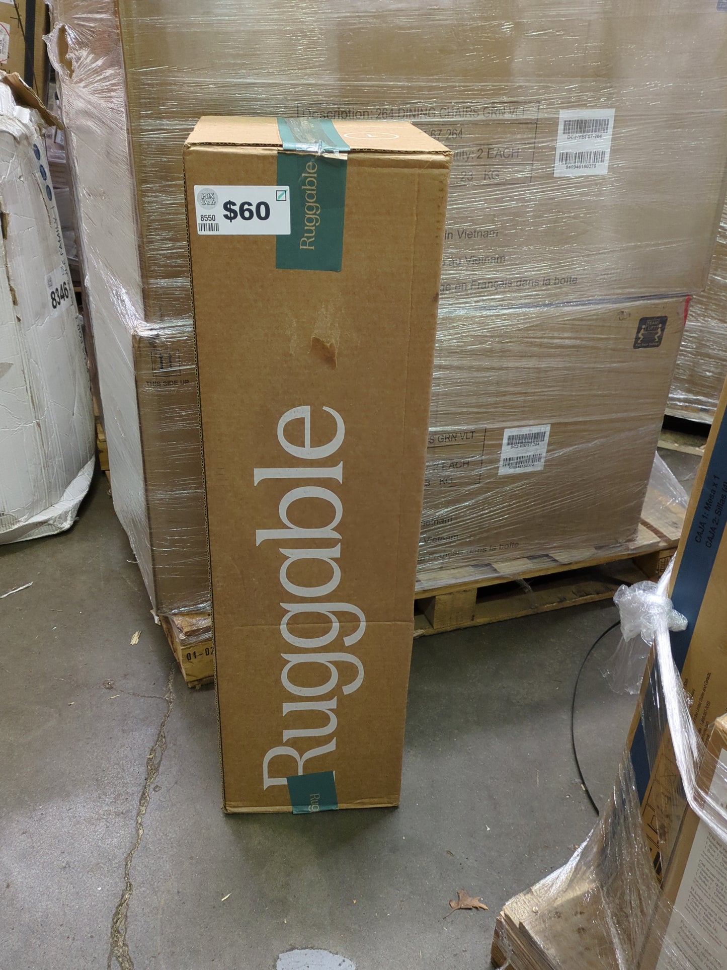 RUGGABLE 2'X7' DK BLUE - Retail $119