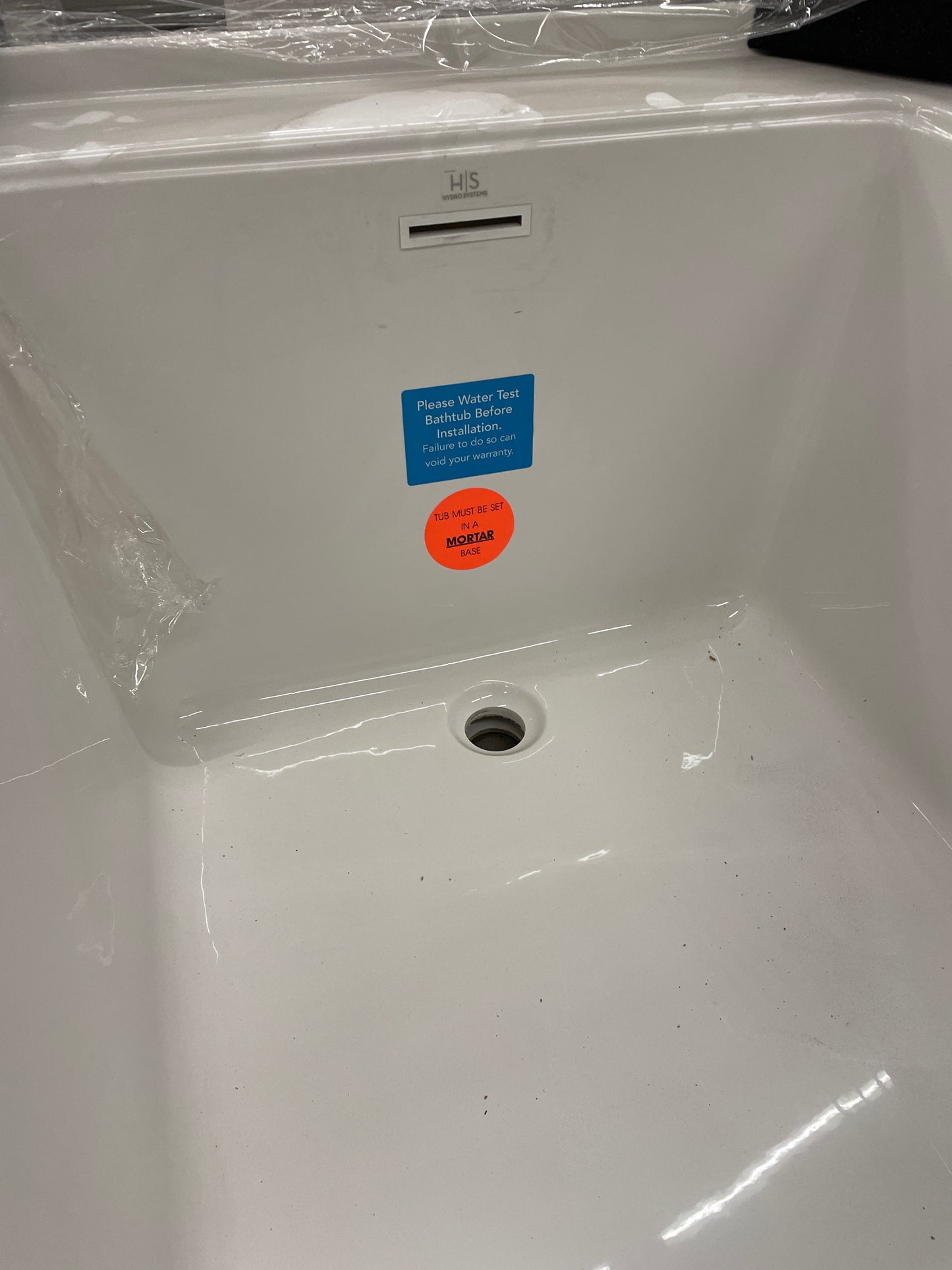 Hydrosystems Lacey Drop In Acrylic Soaking Tub 66'x32'