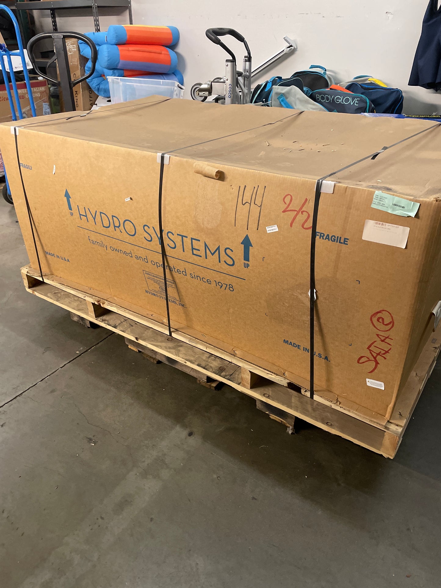 Hydrosystems Lacey Drop In Acrylic Soaking Tub 66'x32'