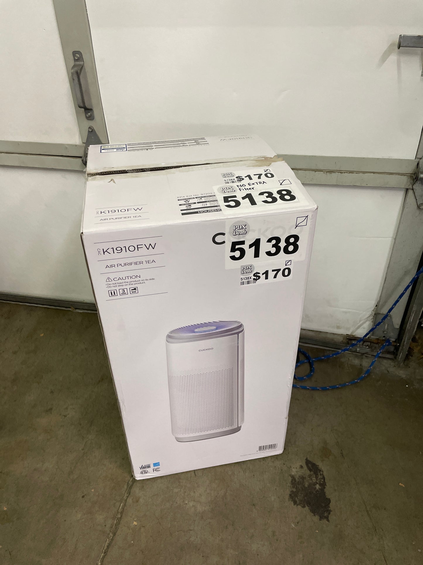 CUCKOO True HEPA 5-Stage Air Purifier - Retail $399