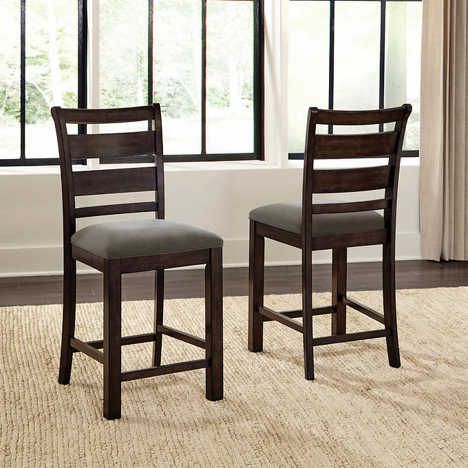 Adams 7-piece Counter-Height Dining Table Set - Retail $699