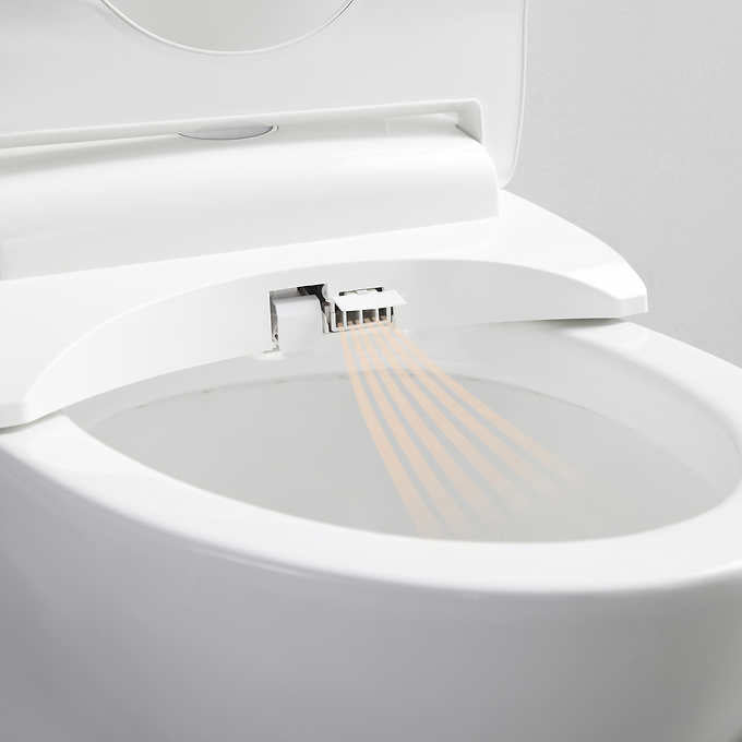 Like NEW - Costco - OVE Decors Enlight Elongated Smart Bidet Toilet Seat with Remote Control - Retail $399