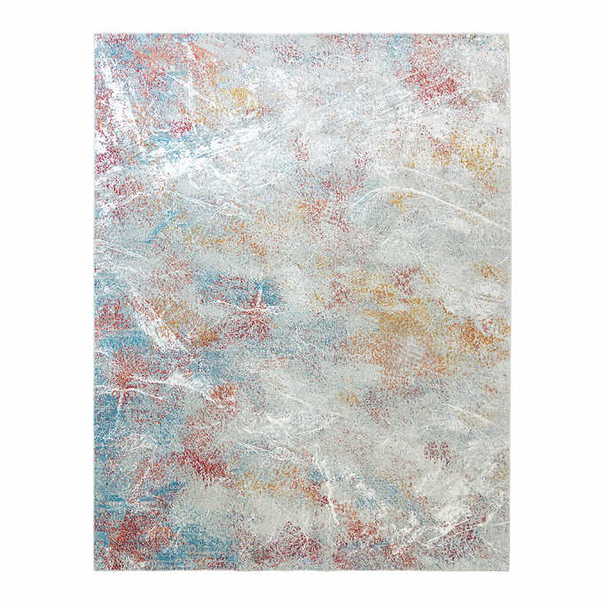 Like NEW - Costco - Aurora Area Rug, Sydney Gray - 7' 10" x 10' - Retail $349
