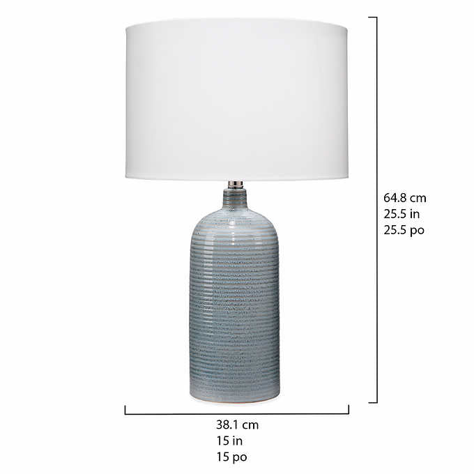 NEW - Costco - Karan Table Lamp - Retail $189