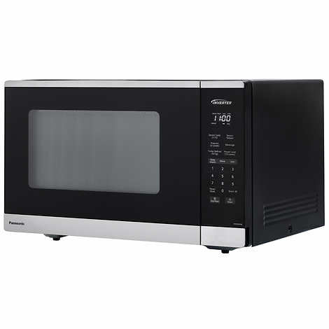 Panasonic 1.3CuFt Stainless Steel Countertop Microwave Oven NN-SC668S - Retail $149