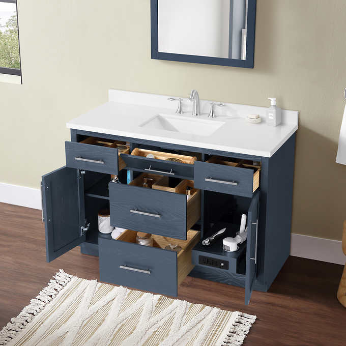 Like NEW - Costco - OVE Decors Kaya 48" Bath Vanity - Retail $1499