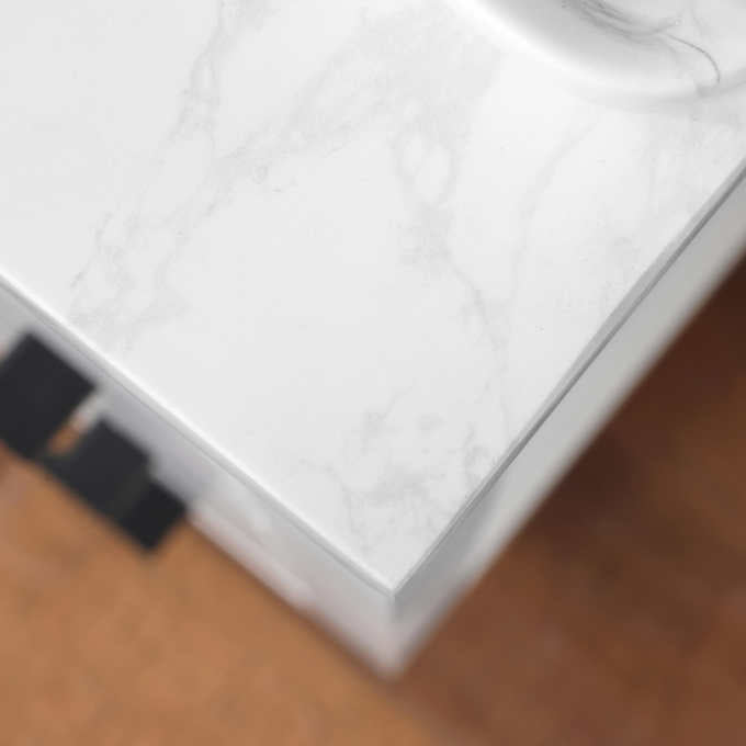 NEW - Costco - OVE Decors Alonso Bath Vanity in White - Retail $999