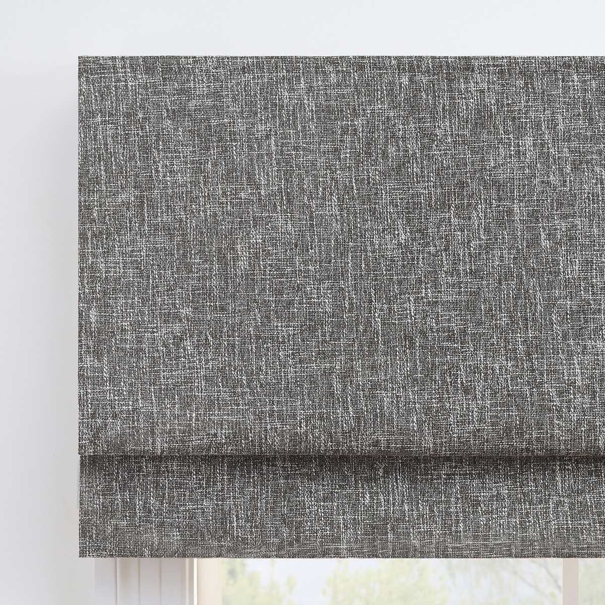 NEW - Costco - Eclipse Drew Total Blackout Roman Shade, Gray, 31 X 64, 2-pack - Retail $99