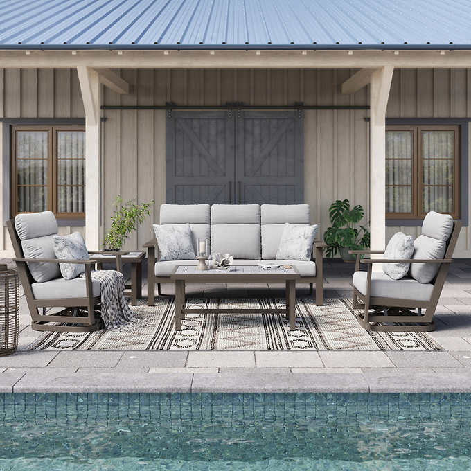 NEW in Box - Costco - Grand Leisure Everett 5-piece Deep Seating Set - Retail $1999