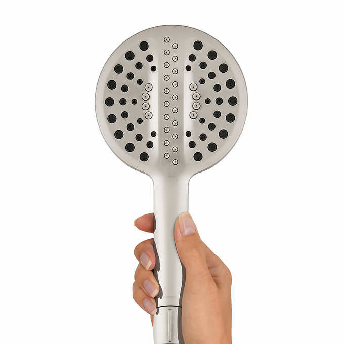 Waterpik UltraThin + Hand Held Shower Head With PowerPulse Massage - Retail $47