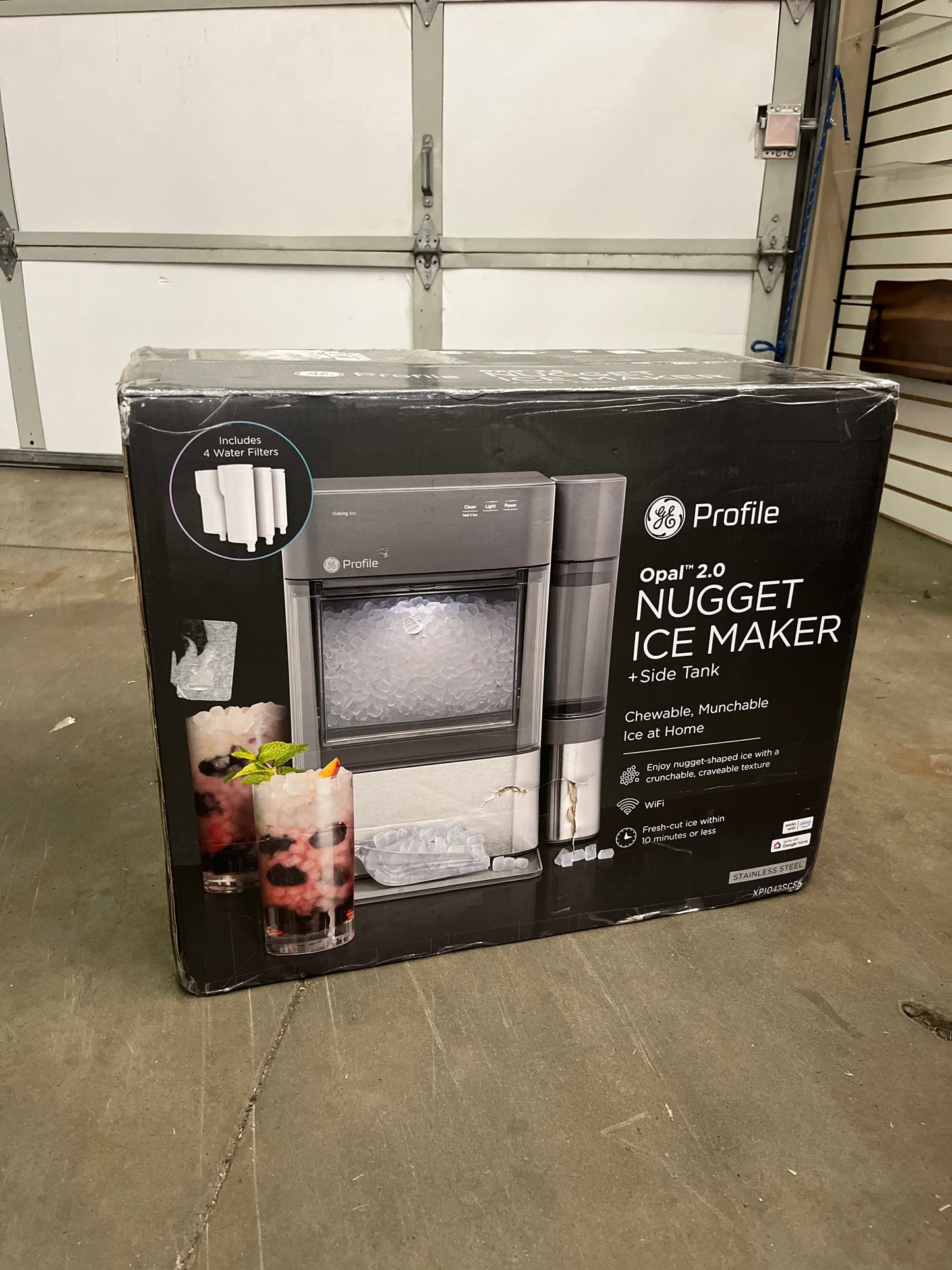 Like NEW - GE Profile Opal 2.0 Nugget Ice Maker with Side Tank - Retail $599