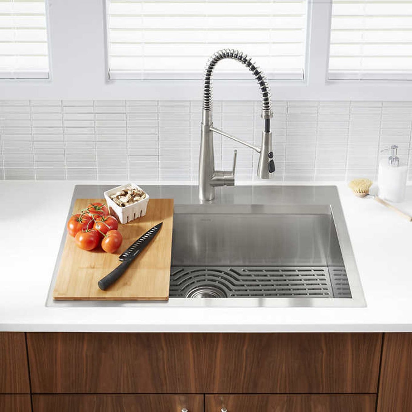 NEW - Costco - Kohler Pro-Inspired Kitchen Sink Kit - Retail $359